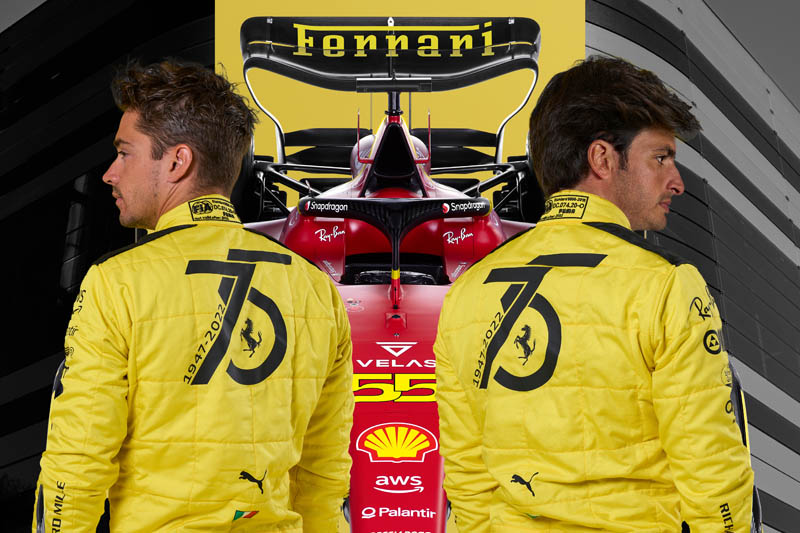 2023 Scuderia Ferrari Race Suit Monza Special Edition